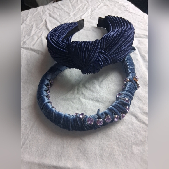 Headband Set Blue Womens - Picture 3 of 3